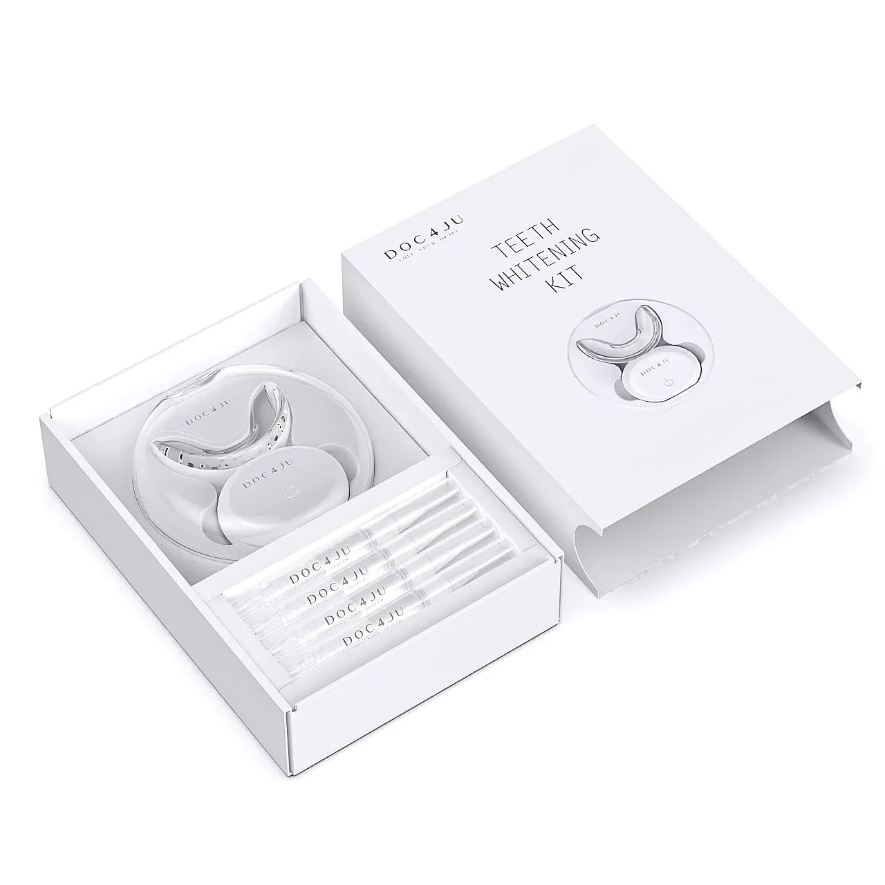 Custom white teeth whitening kit for private label brands