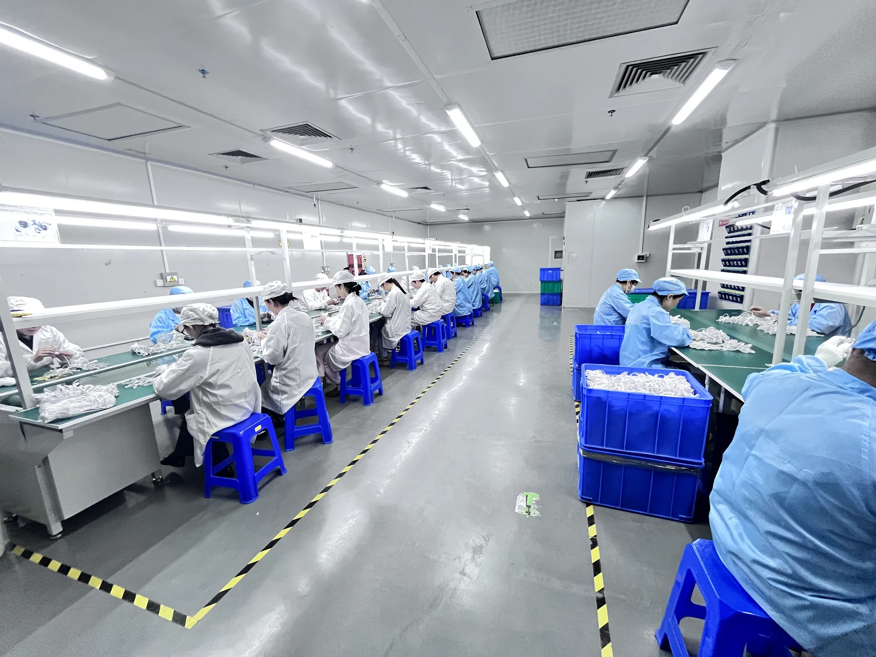 EKONG clean assembly production area